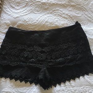 Lacy shorts!
